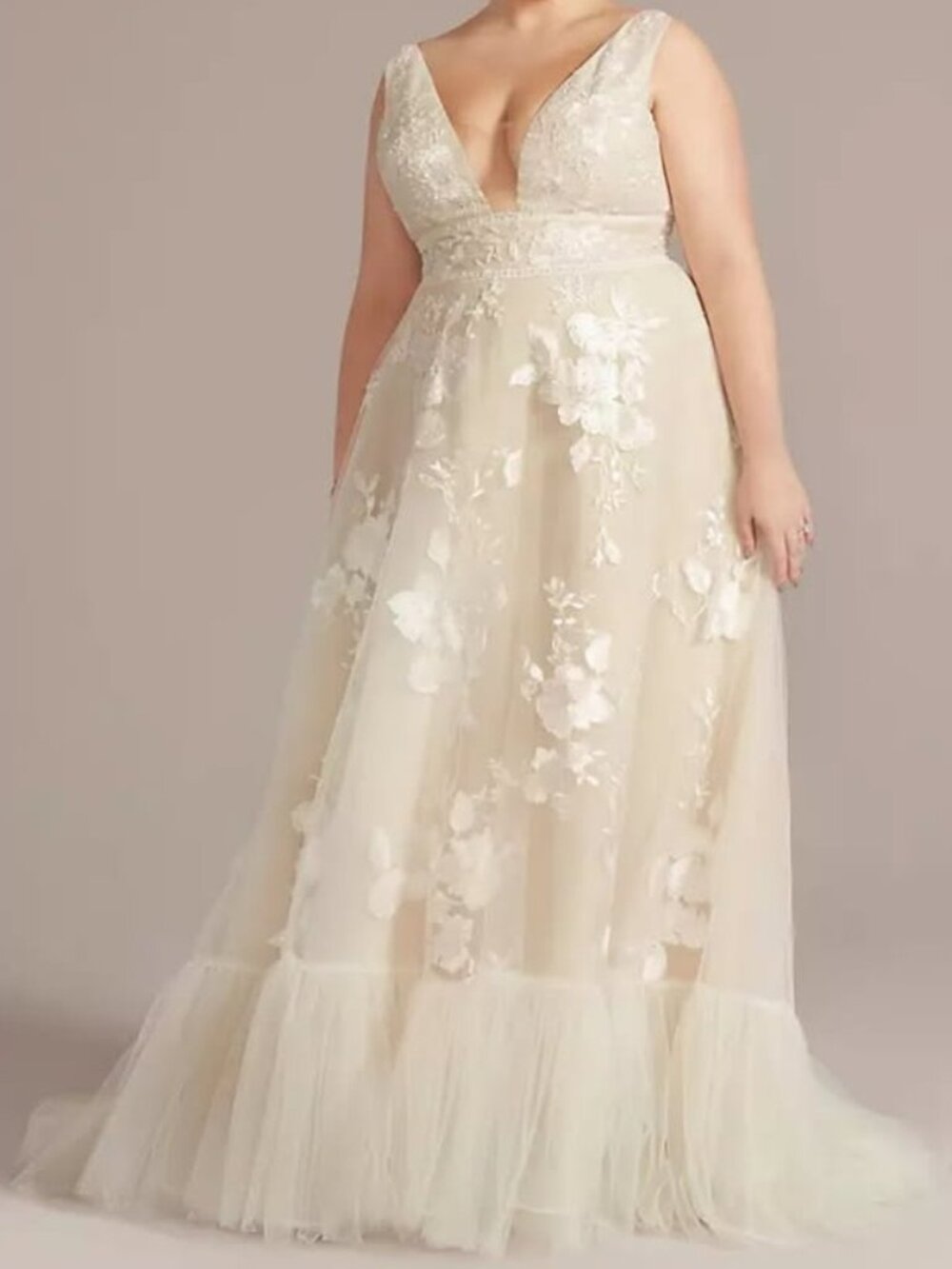 Organza A-Line Wedding Gown STYLE # AI25130243